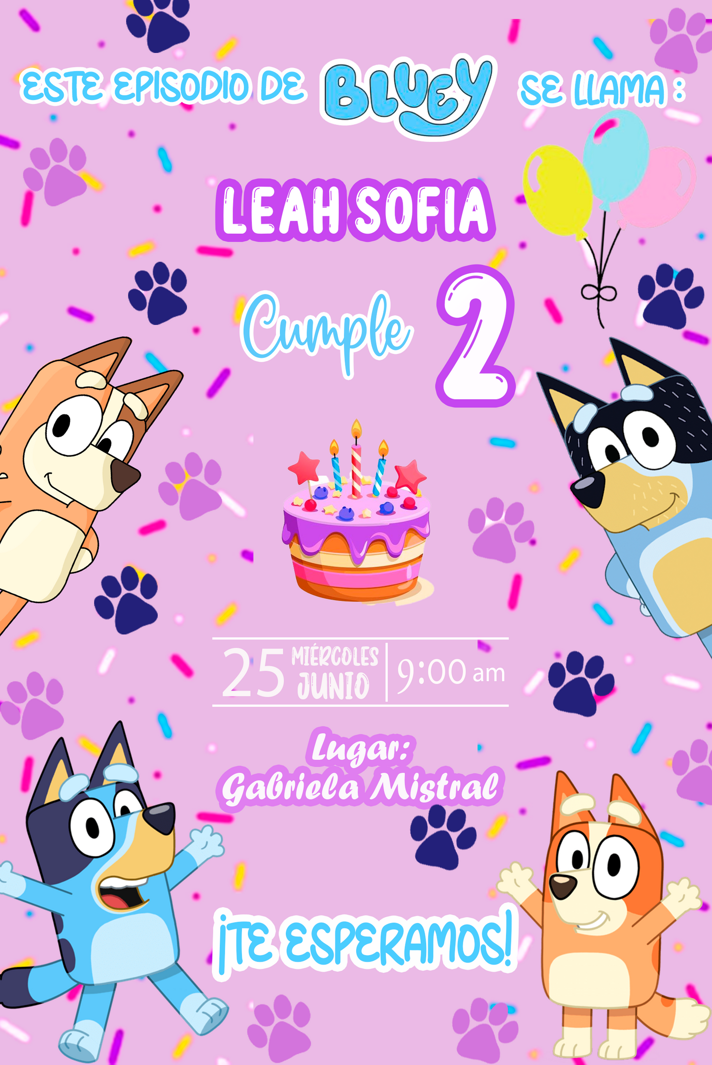 INVITACION DIGITAL PERSONALIZADA