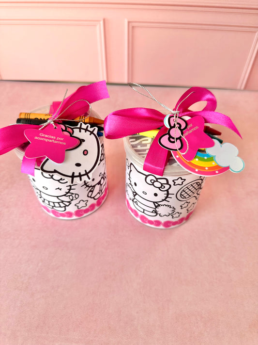 TEMPLATE COLORING PRINGLES HELLO KITTY