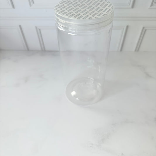 Jar plástico transparente 960ml