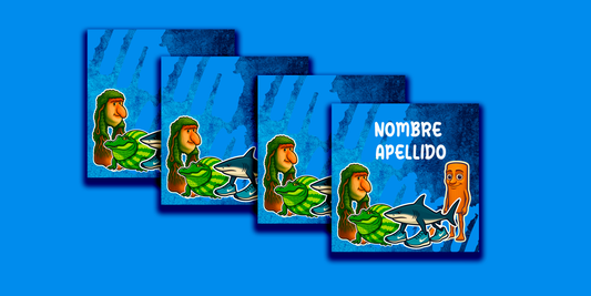 ETIQUETAS PERSONALIZADAS BRAINROT CUADRADA