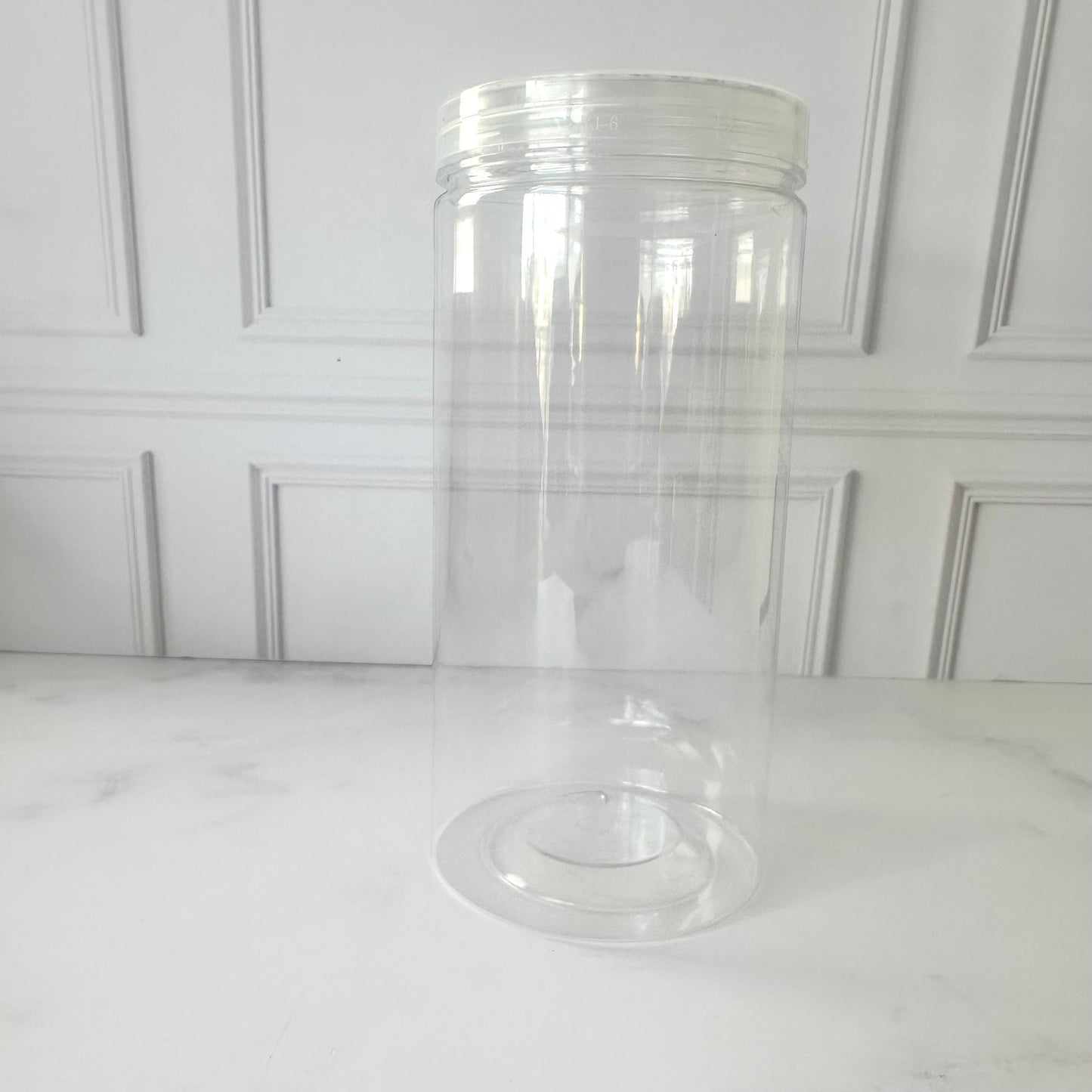 Jar plástico transparente 960ml