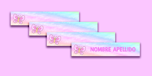 ETIQUETAS PERSONALIZADAS CAPIBARA LAPIZ