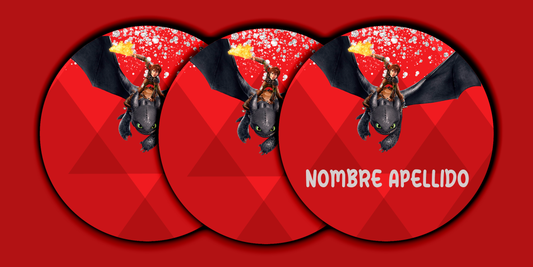 ETIQUETAS PERSONALIZADAS CHIMUELO REDONDA
