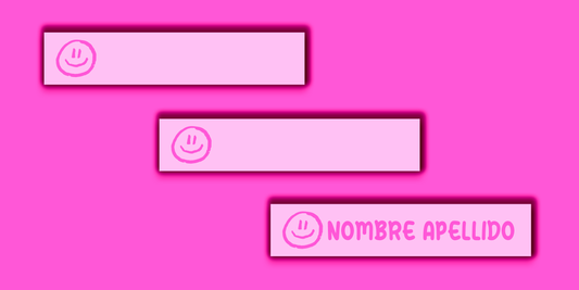 ETIQUETAS PERSONALIZADAS HAPPY LÁPIZ