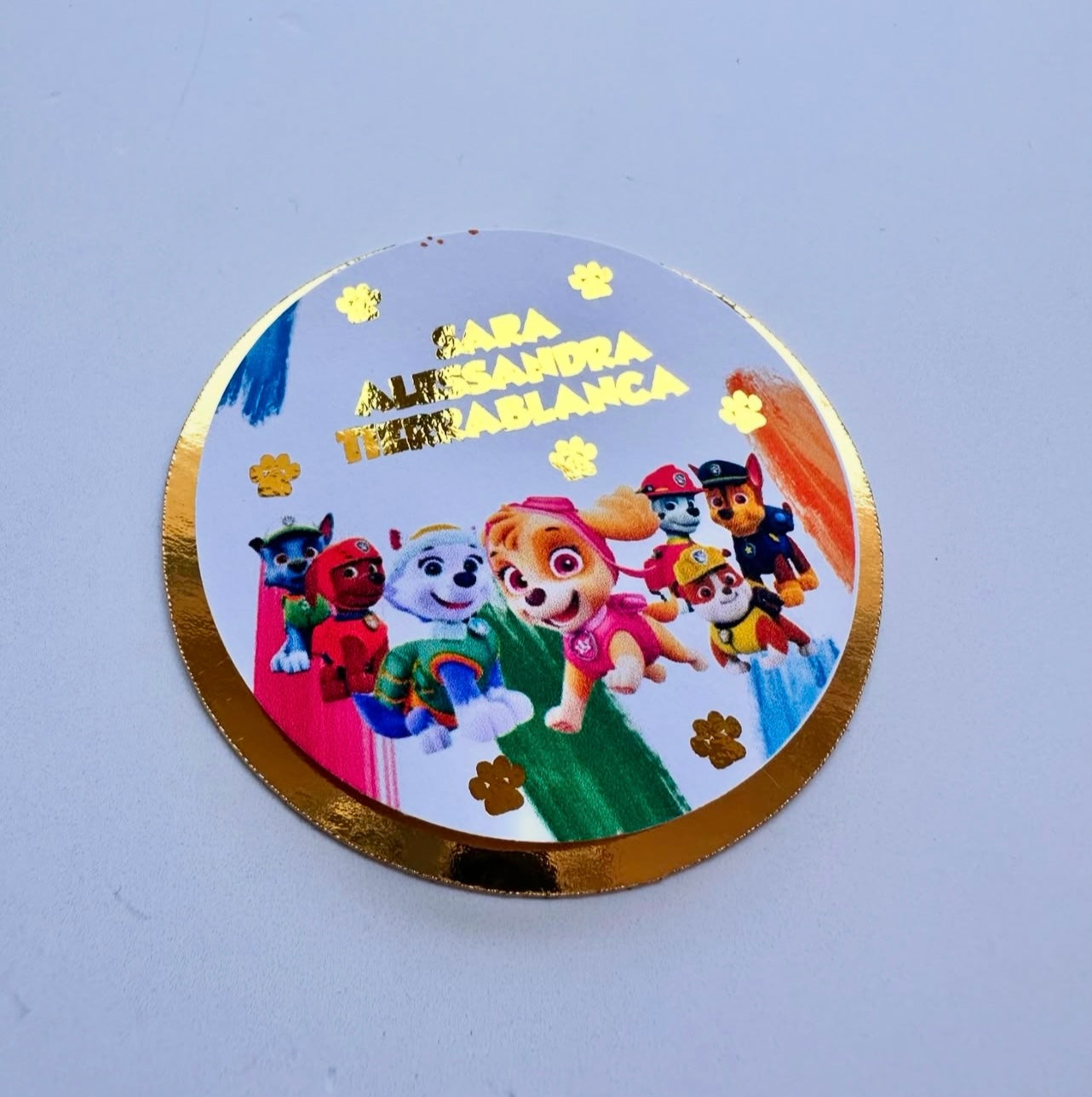 TAG PAW PATROL