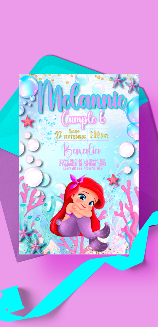 INVITACION DIGITAL PERSONALIZADA