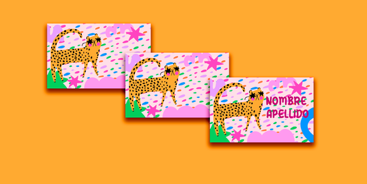 ETIQUETAS PERSONALIZADAS JAGUAR RECTANGULAR