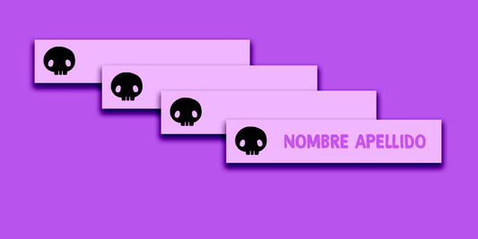ETIQUETAS PERSONALIZADAS KUROMI LAPIZ