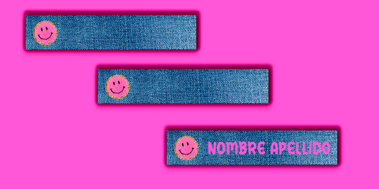 ETIQUETAS PERSONALIZADAS PARCHES LÁPIZ