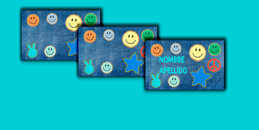 ETIQUETAS PERSONALIZADAS PARCHES RECTANGULAR