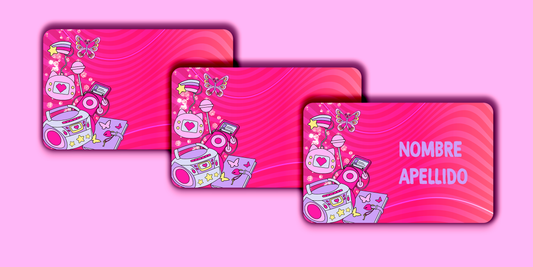 ETIQUETAS PERSONALIZADAS RETRO RECTANGULAR