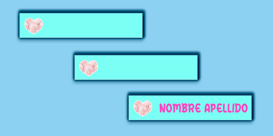 ETIQUETAS PERSONALIZADAS SONNY LÁPIZ