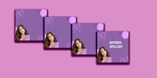 ETIQUETAS PERSONALIZADAS OLIVIA CUADRADA
