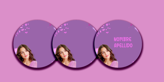 ETIQUETAS PERSONALIZADAS OLIVIA REDONDA