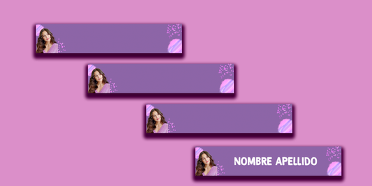 ETIQUETAS PERSONALIZADAS MIS OLIVIA LAPIZ