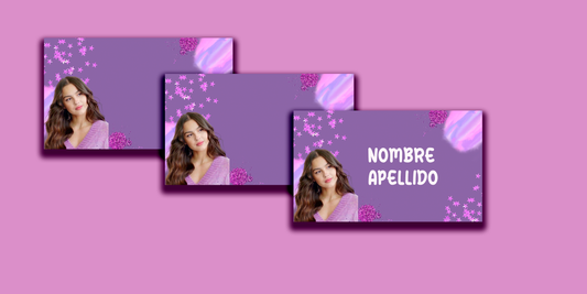 ETIQUETAS PERSONALIZADAS OLIVIA RECTANGULAR